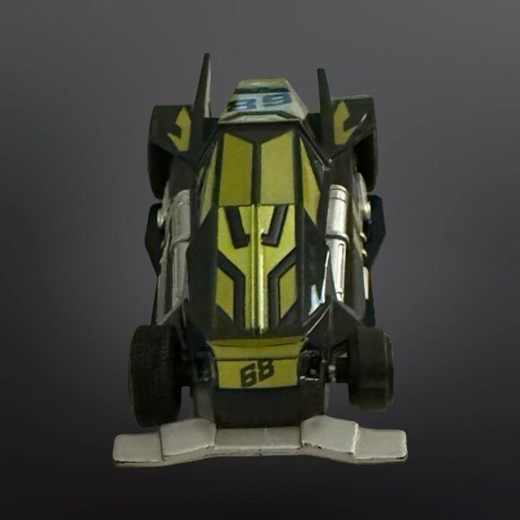 Hot Wheels Go for It Racetrack Green Black Slot Car Scale Speed 450MPH A14 - Picture 2 of 9